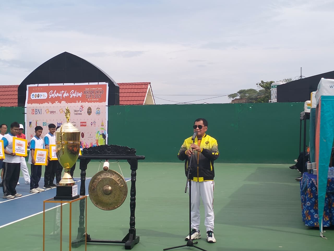 Pembukaan Turnamen Rektor Untad CUP II